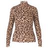 Marc Cain colshirt mesh animalprint