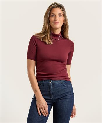 Marc Cain colshirt strass biesje