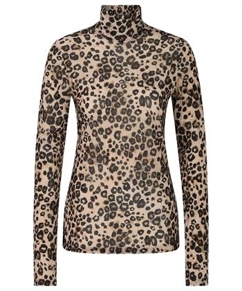 Marc Cain colshirt velvet panter