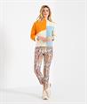 Marc Cain cropped broek scuba multicolor