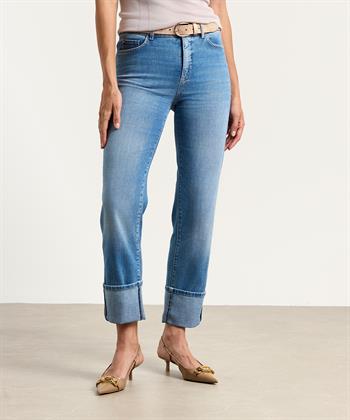 Marc Cain cropped jeans omslag Fyli