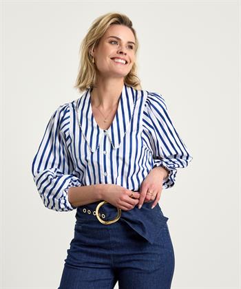Marc Cain gestreepte blouse