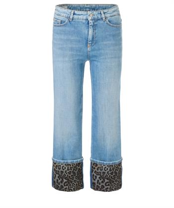 Marc Cain jeans panterprint omslag Fès
