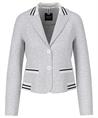 Marc Cain jersey blazer streepboord