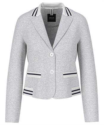 Marc Cain jersey blazer streepboord