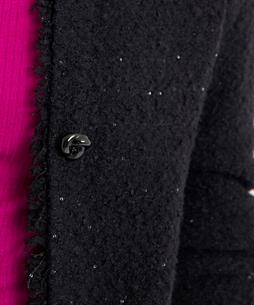 Marc Cain lang bouclé wolmix vest