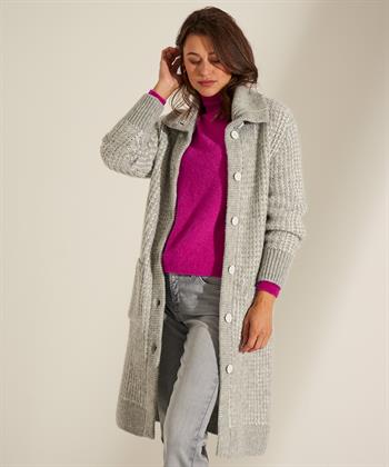 Marc Cain lang vest alpacamix