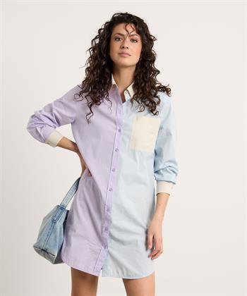 Marc Cain lange blouse colourblock