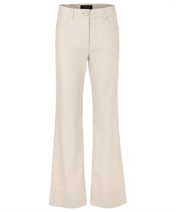 Marc Cain linnenmix wide leg broek Faid