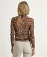 Marc Cain mesh col shirt panterprint