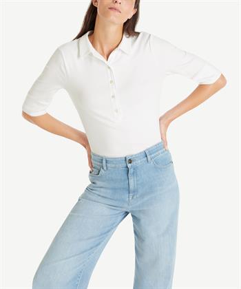 Marc Cain poloshirt rib