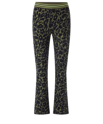 Marc Cain pull-on scuba broek panter Frederica