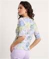 Marc Cain rib shirt pastel print