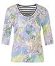 Marc Cain rib shirt pastel print