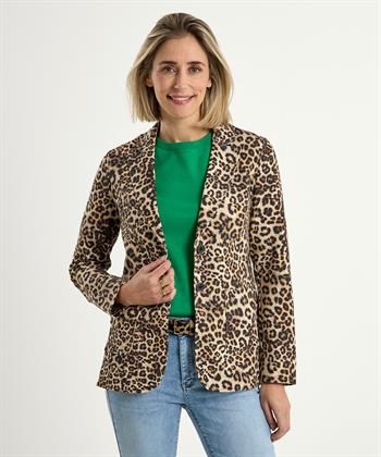 Marc Cain scuba blazer panterprint
