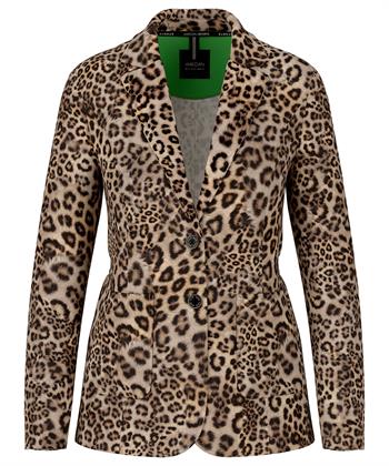 Marc Cain scuba blazer panterprint