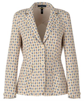 Marc Cain scuba blazer retroprint