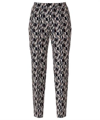 Marc Cain scuba broek grafische print