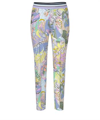 Marc Cain scuba broek pastel print Sofia