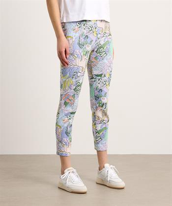 Marc Cain scuba broek pastel print Sofia