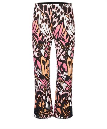 Marc Cain scuba kick flare broek vlinderprint Frederica