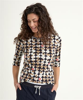Marc Cain shirt hartjes