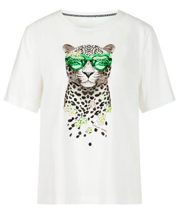 Marc Cain shirt print panter bril