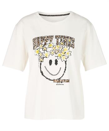 Marc Cain shirt smiley print