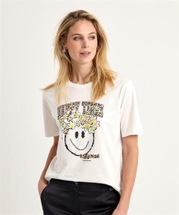 Marc Cain shirt smiley print