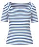Marc Cain shirt streep vierkante hals