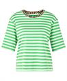 Marc Cain shirt strepen panterprint