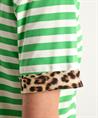 Marc Cain shirt strepen panterprint
