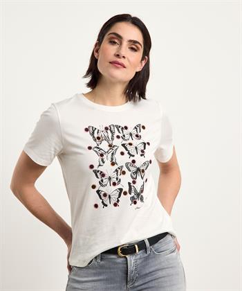Marc Cain shirt vlinderprint