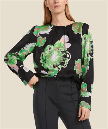 Marc Cain silky blouse bloemenprint