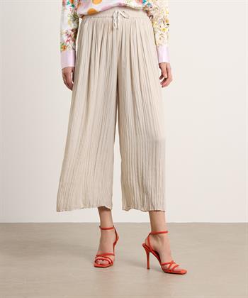 Marc Cain silky plissé broek Wolin