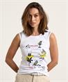 Marc Cain singlet print mesh