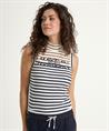Marc Cain singlet turtleneck strepen