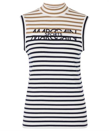 Marc Cain singlet turtleneck strepen