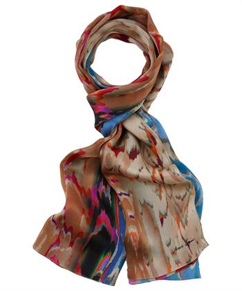 Marc Cain sjaal multicolour zijde