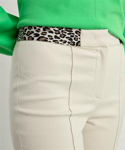 Marc Cain slim fit broek panterband Sydney