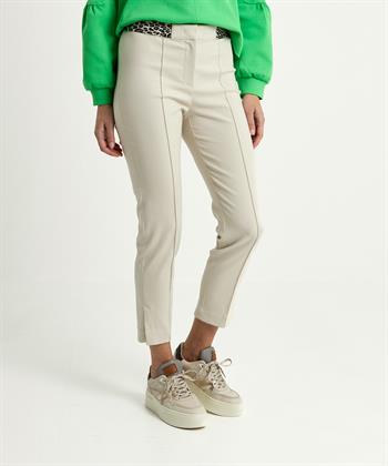 Marc Cain slim fit broek panterband Sydney