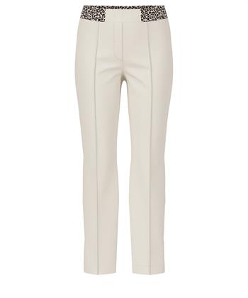 Marc Cain slim fit broek panterband Sydney