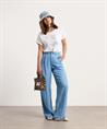 Marc Cain soft denim wide leg broek Wichita