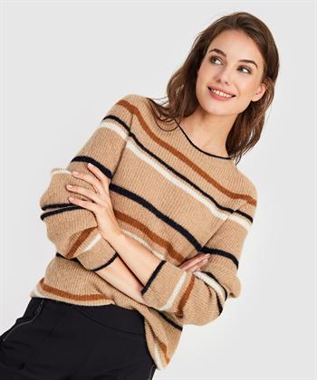 Marc Cain Sports alpaca trui streep