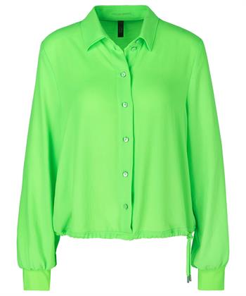Marc Cain Sports blouse Japanse 'zijde' aansnoerkoord