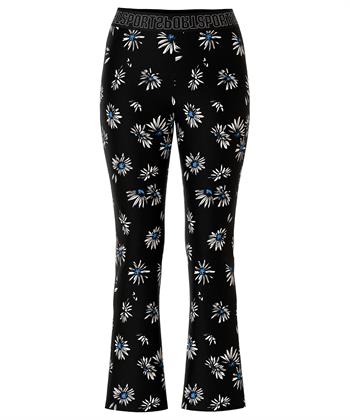 Marc Cain Sports broek kick flare scuba flower