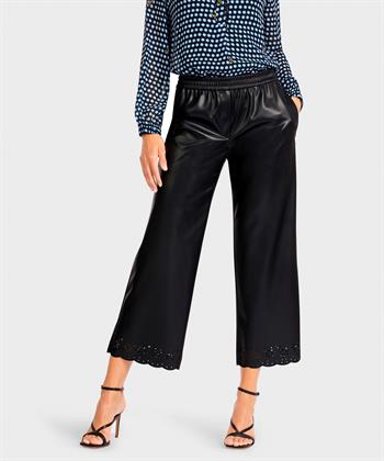 Marc Cain Sports culotte vegan leer flower