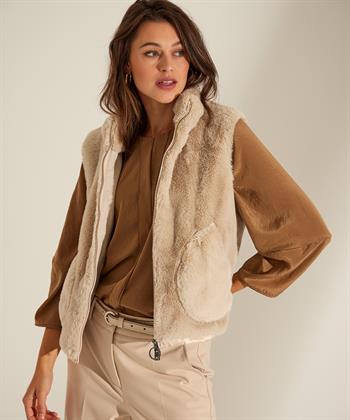 Marc Cain Sports fun fur bodywarmer