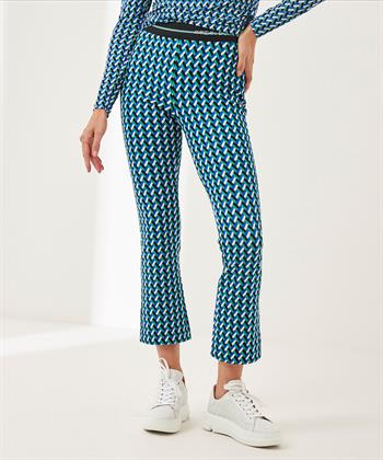 Marc Cain Sports kick flare broek scubastof Fengyi