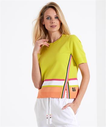 Marc Cain Sports trui contrastbies